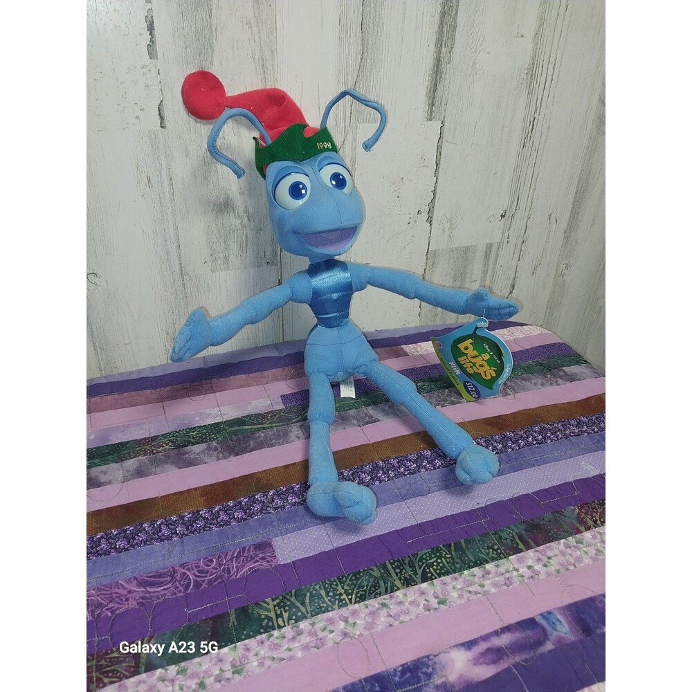 Disney A Bugs Life Christmas Flik Plush 1998